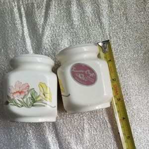 Treasure Craft salt and pepper shakers